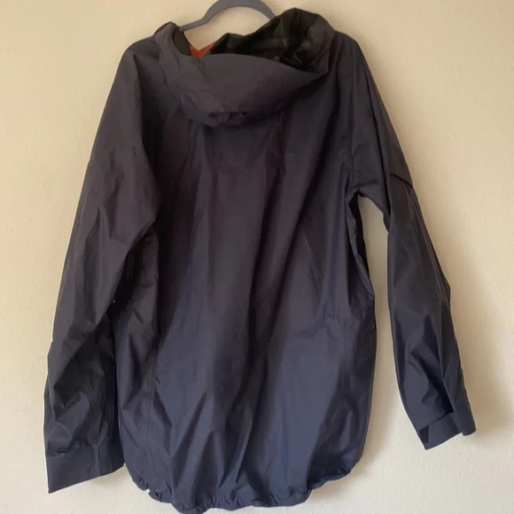 Burton sz L navy living lining jacket hooded, great pre owned condition zip - Picture 6 of 6